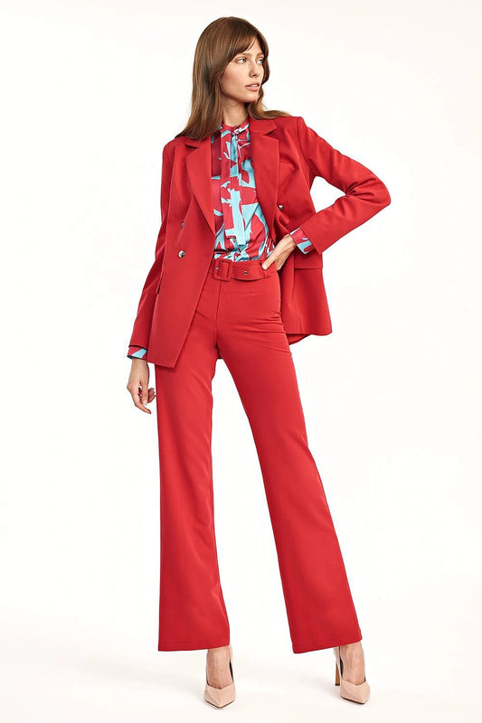 Nife Women's Trousers Model 158330 - Flared Leg Design for Slimming and Timeless Style by Nife