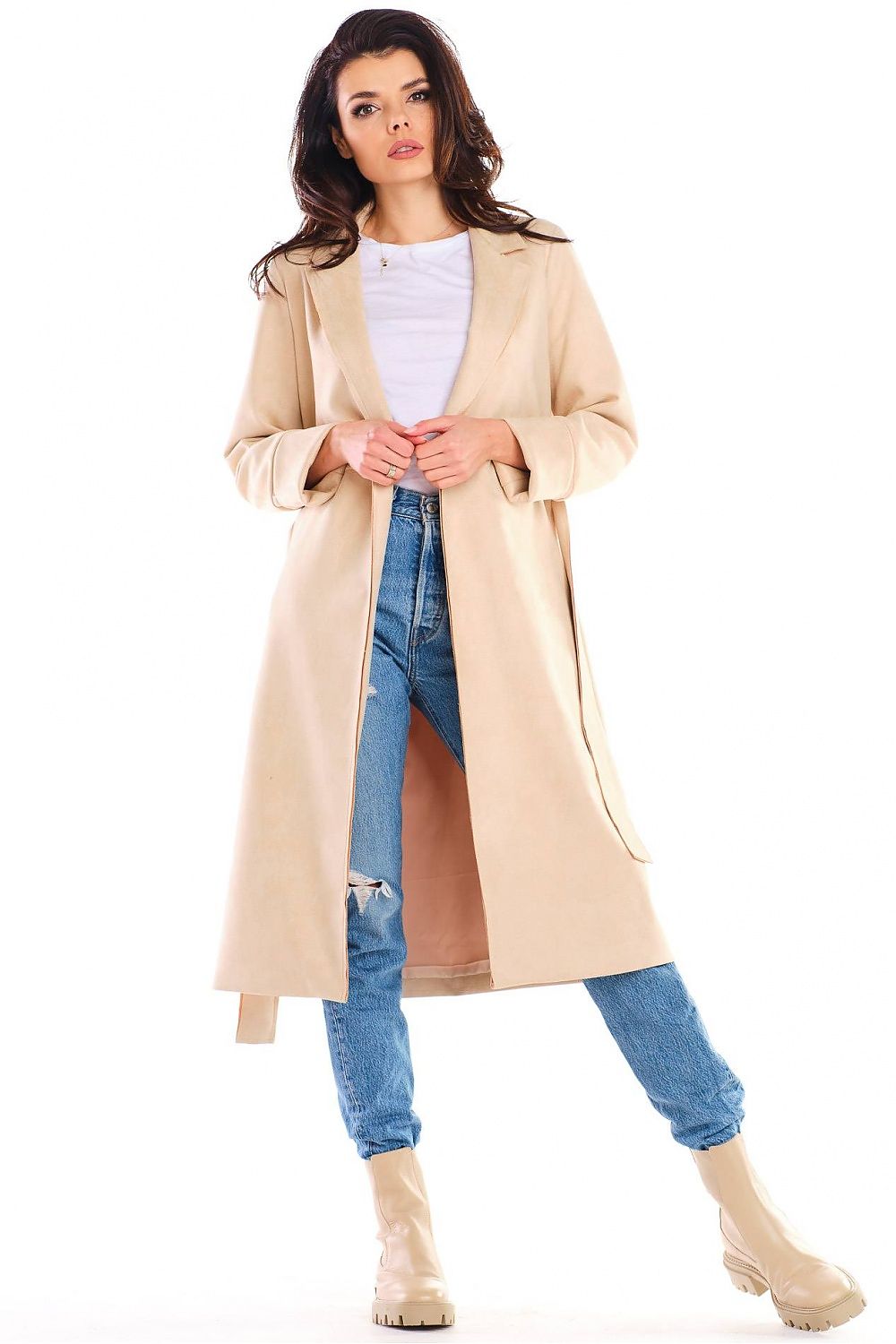 Coat model 158741 awama