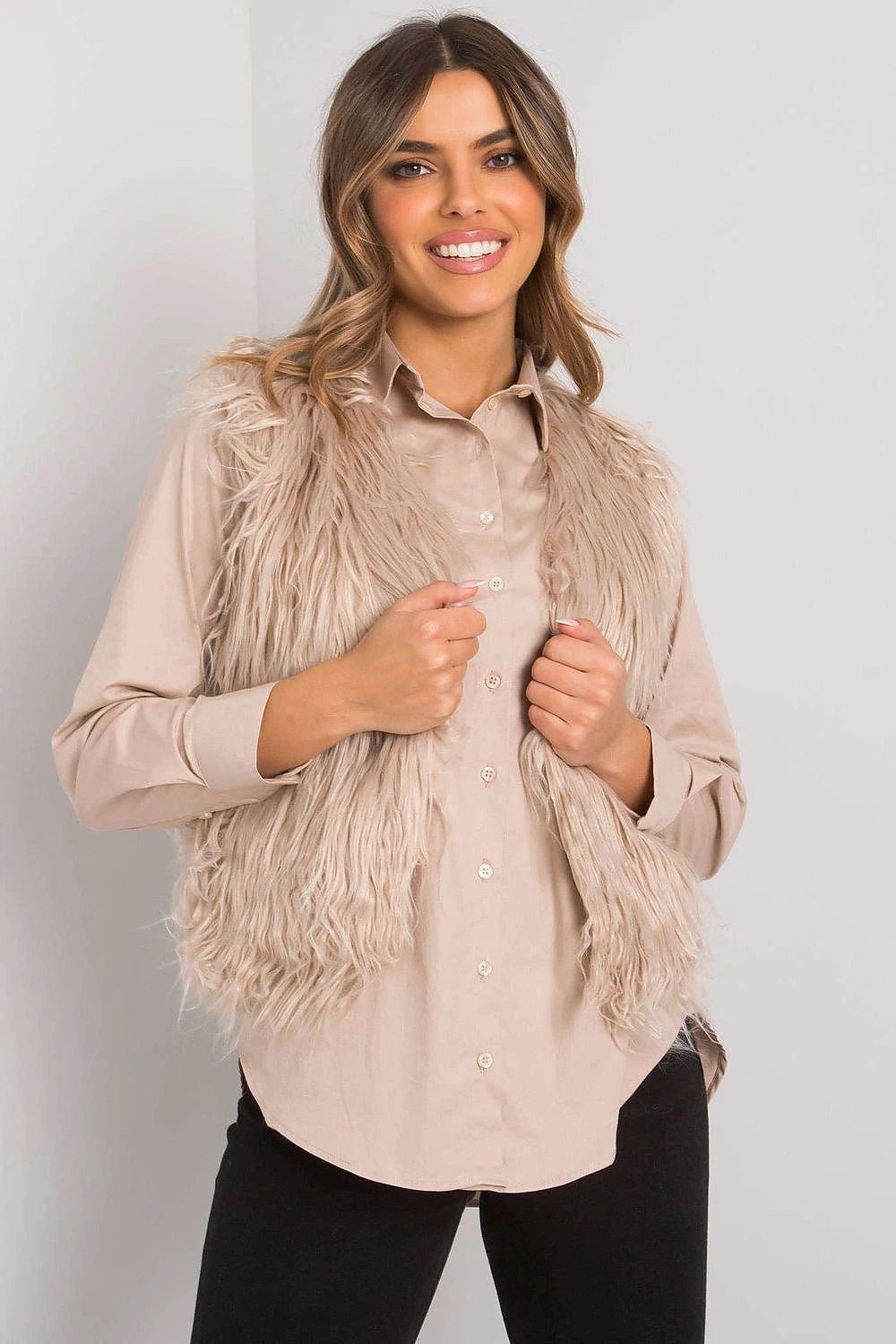 Gilet model 159692 Och Bella by Och Bella
