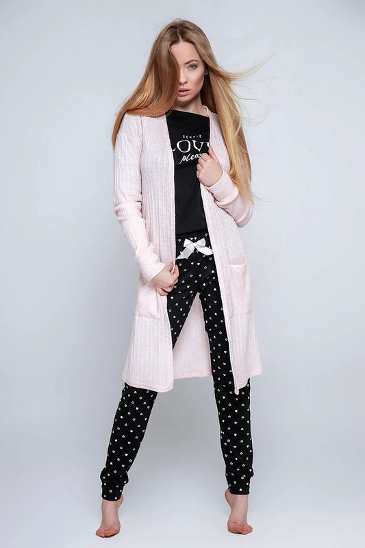 Sensis Cardigan 163833 Long Knitwear With Pockets Cozy by Sensis