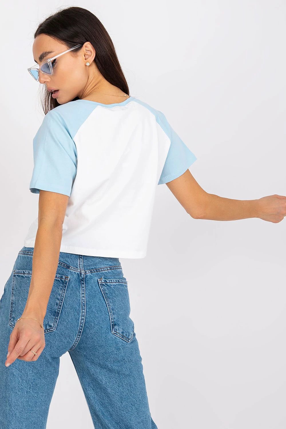 Fancy Women's Short Sleeve T-Shirt with Front Inscription - Comfortable 95% Cotton 5% Lycra Blend for Everyday Wear by Fancy