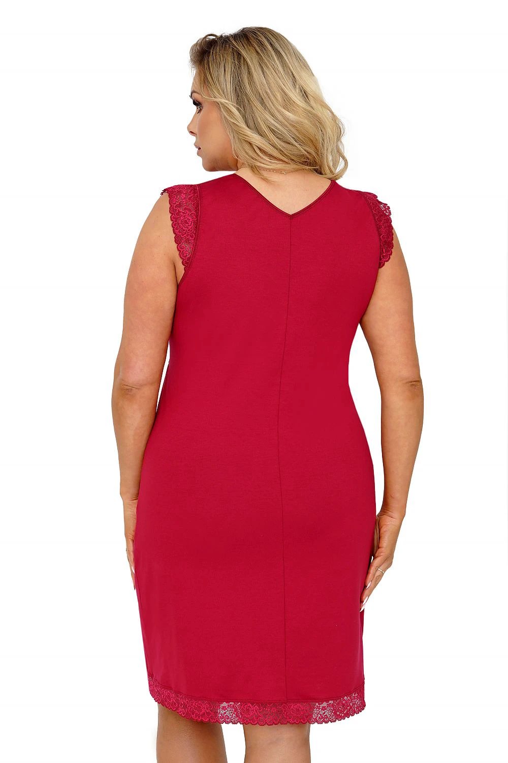 VERA Women's Nightshirt Donna - Luxurious Viscose with Elegant Lace and Supportive Bra by Donna