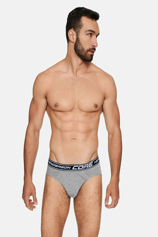 Henderson Men's Bone Briefs - Comfortable Fitted Cut with Wide Elastic Waistband and Flat Seams by Henderson