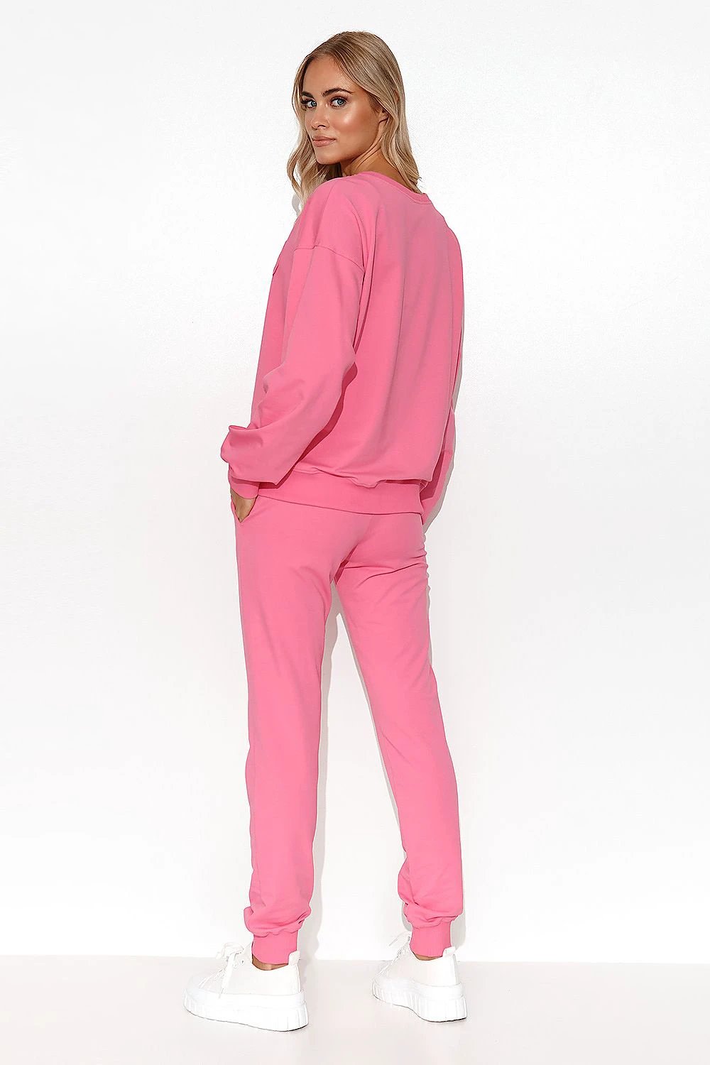 Makadamia Women's Set Makadamia - Lightweight Knit Sweatshirt with Cotton Blend for Everyday Comfort by Makadamia