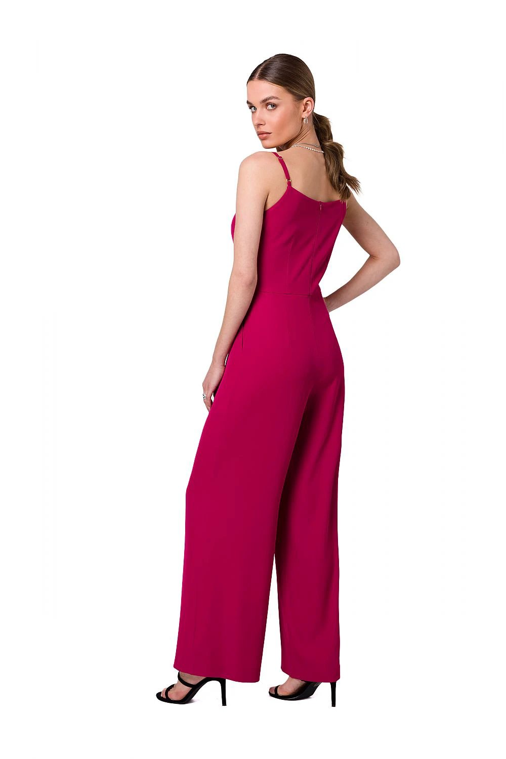 Stylove Women's Elegant Thin Strap One-Piece Suit - Adjustable for Office, Dinner, and Everyday Comfort by Stylove