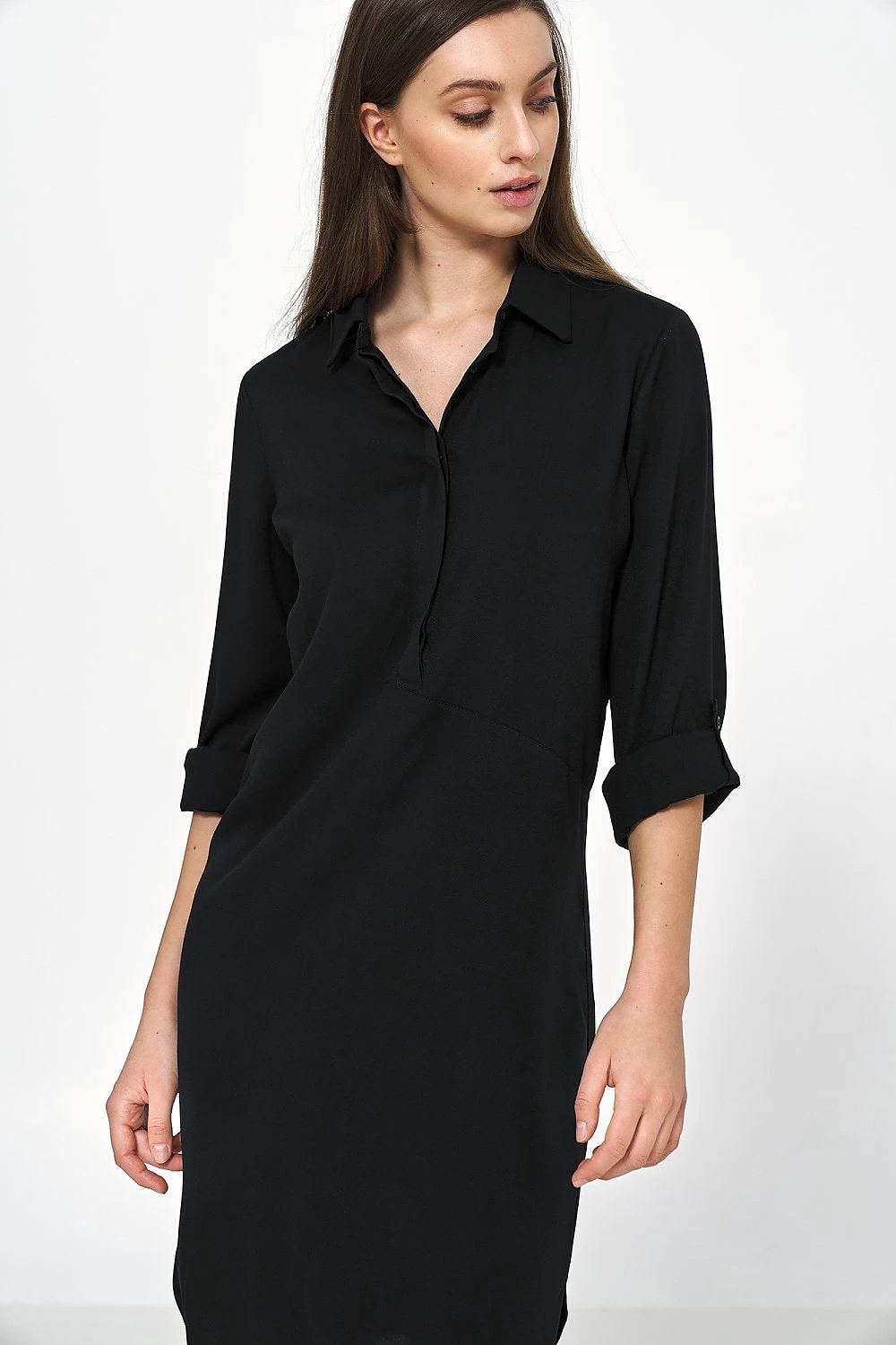 Nife Oversize Daydress - Versatile Women's Dress for Soft Office and Casual Styles by Nife