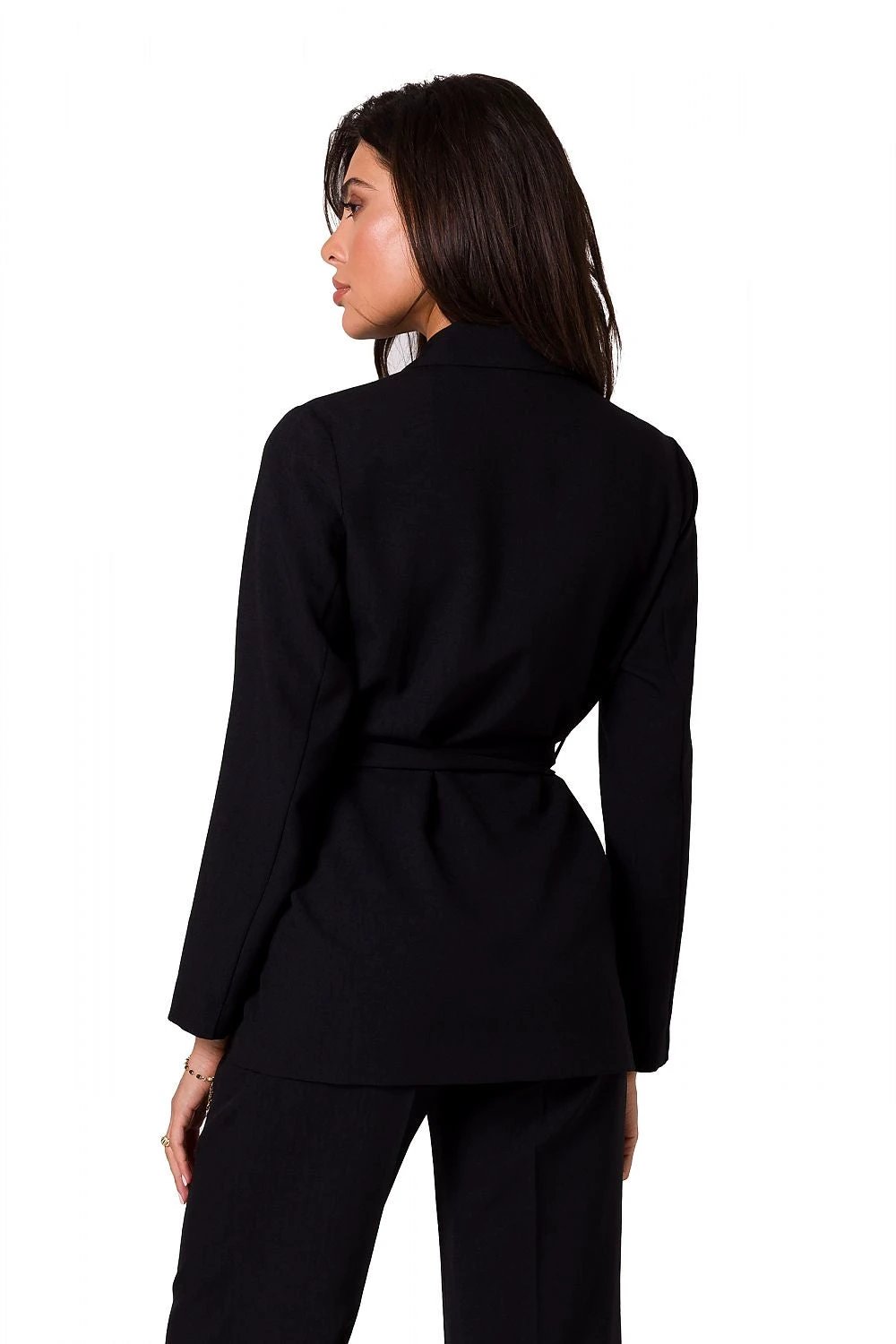 BeWear Summer Lightweight Unbuttoned Belted Jacket - Lightweight and Breathable Design For Summer Comfort by BeWear