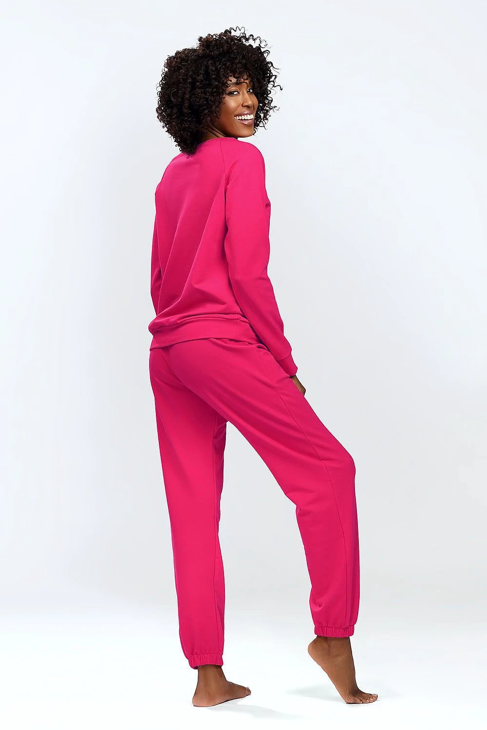 DKaren Venezia Long Sleeve Sweatshirt and Sweatpants Set - Comfortable Smooth Material for Relaxing at Home by DKaren