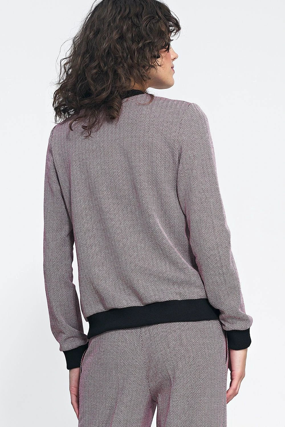 Nife Jacket - Comfortable Loose Cut Sweatshirt for Casual Meetings and Evenings by Nife