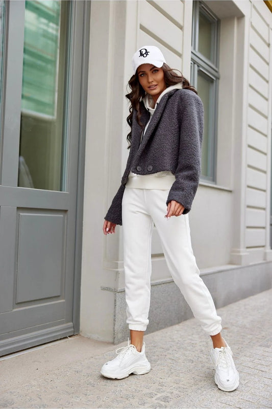 Roco Fashion Women's Autumn Brown Jacket - Fully Lined for Ultimate Cold Weather Comfort and Style by Roco Fashion