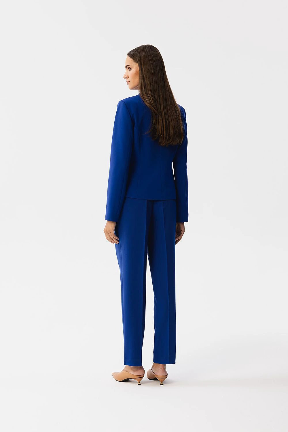 Stylove Jacket - Elegant Modern Design with Asymmetrical Cut, High-Quality Fabric and Classic Collar for Versatile Wear by Stylove