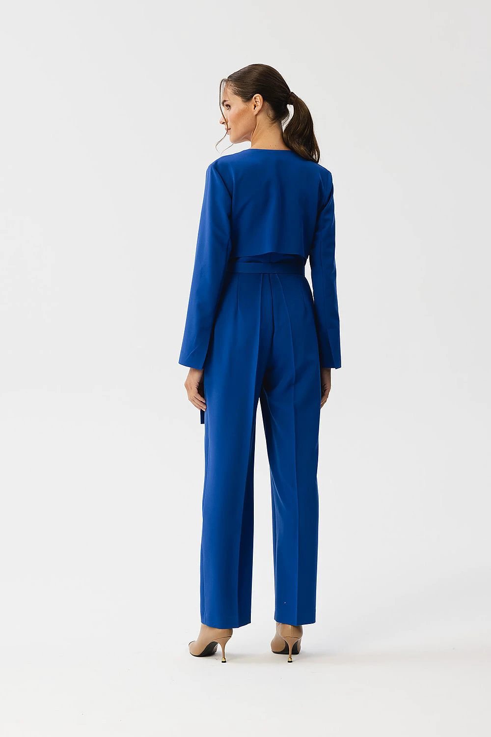 Stylove Suit Jumpsuit - Elegant Modern Design with High Quality Fabric and Envelope Neckline by Stylove