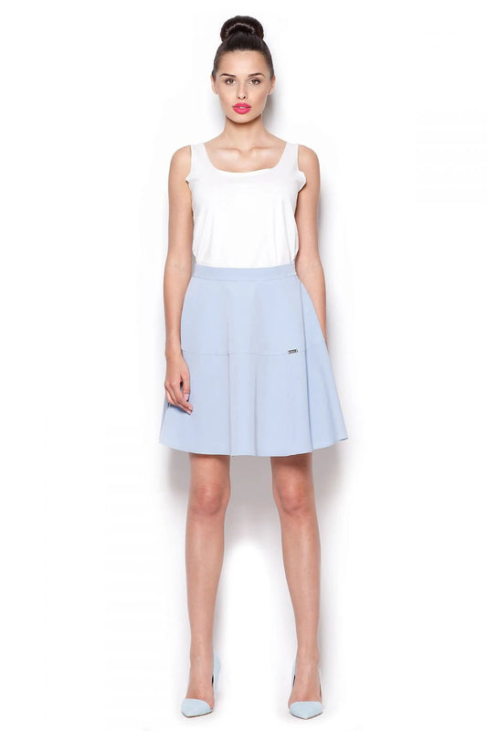 Figl Flared Circle Mini Skirt - With Feminine Ruffles and Versatile Color Options by Figl