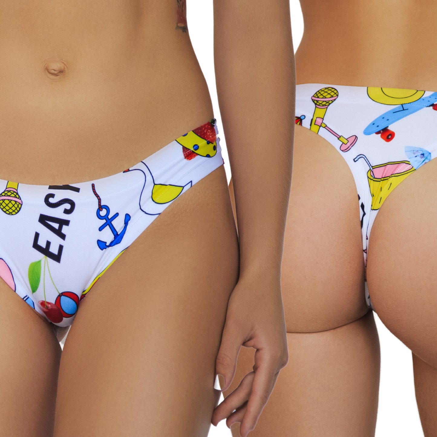 Memème Women's Ultra-Comfortable Easy Day Panties - Breathable Cotton, Stretchy Fit and Unique Designs