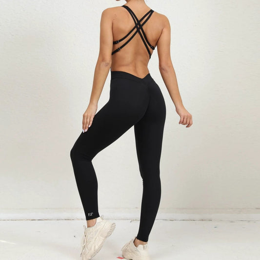 Rosie Strappy Back Jumpsuit by Rockstar Peach