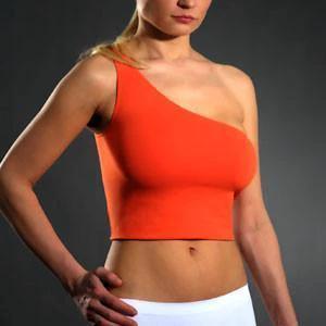 SEAMLESS ONE SHOULDER TOP (LA8131) by LA