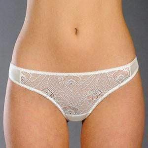 Sheer Lace Thong Panty Rosme Pavia by Rosme Lingerie