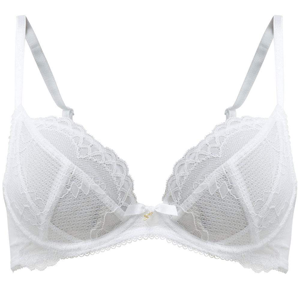 Cosette Muse Floral Lace Plunge Bra