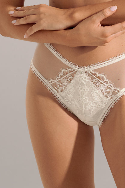 Lisca Daydream Cream High Leg Bikini Panty