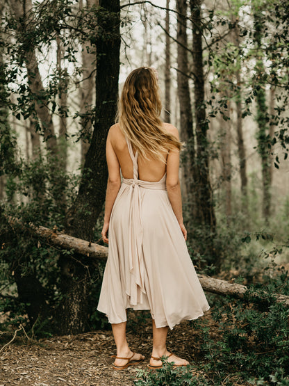 INFINITY MIDI DRESS