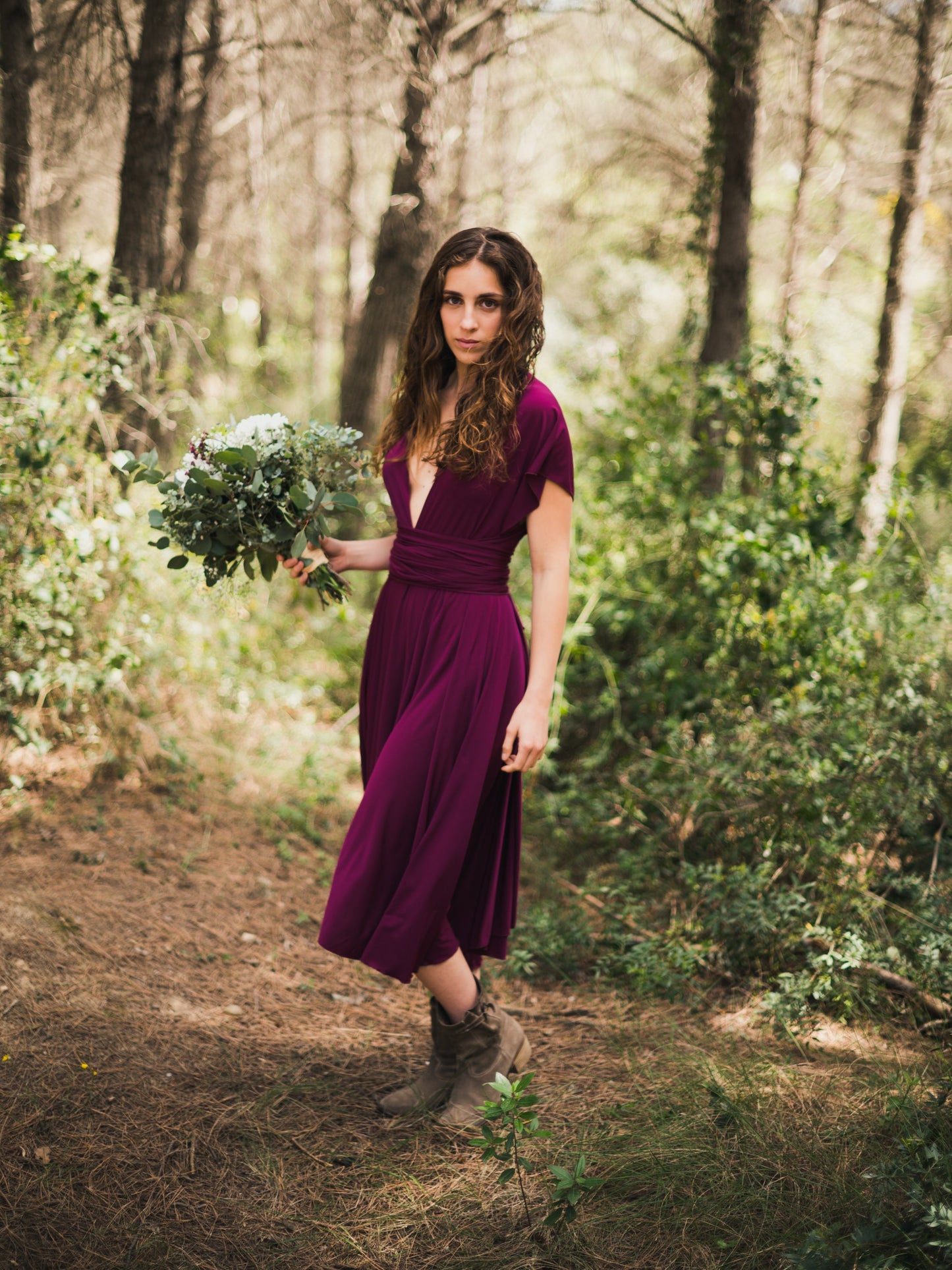 INFINITY MIDI DRESS