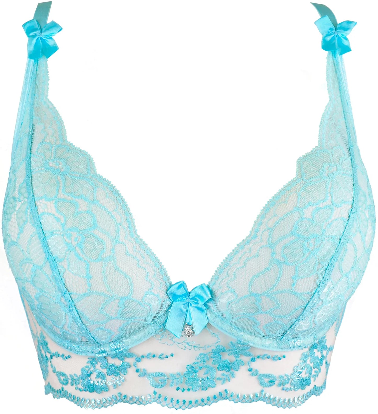 Axami Alice Sheer Deep Plunge Bra