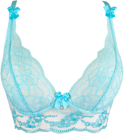 Axami Alice Sheer Deep Plunge Bra