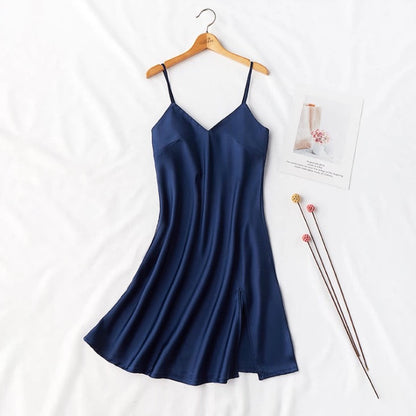 Soline Ease V-Neck Short Slip Nightdress