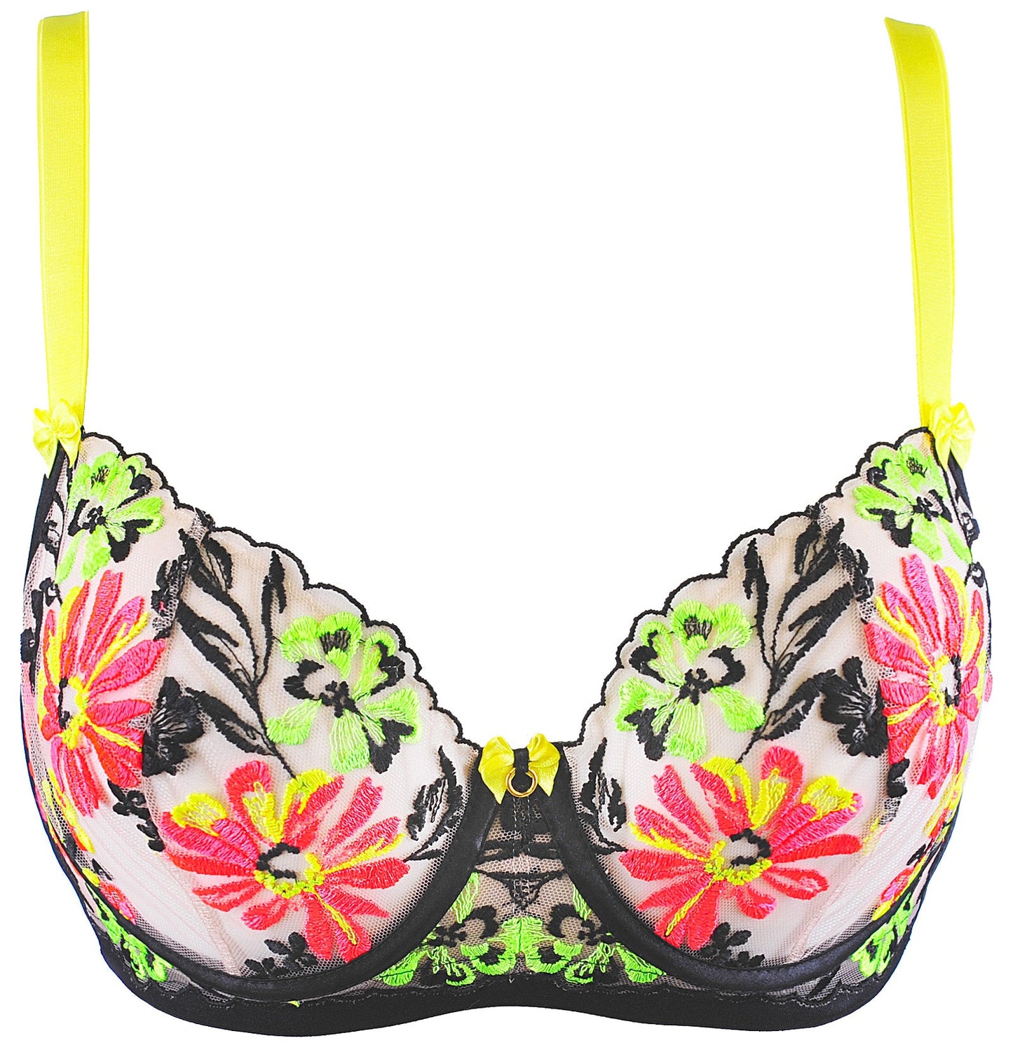 Axami Luminara Sheer Balconette Bra