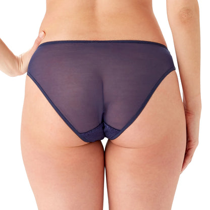 Gossard Glossies Lace Eclipse Sheer Bikini Panty - Ansley Effect