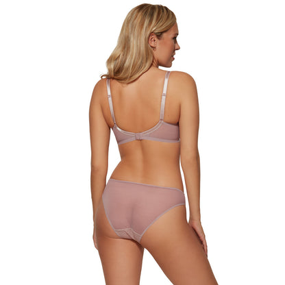 Gossard Glossies Lace Mink Sheer Molded Bra