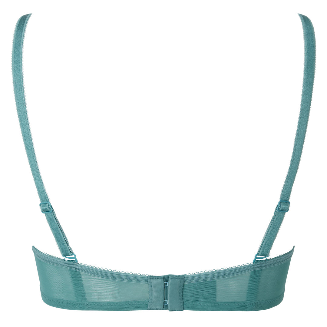 Gossard Glossies Lace Jade Sheer Molded Bra