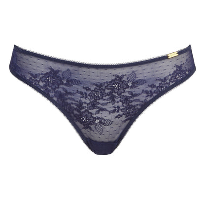 Gossard Glossies Lace Eclipse Sheer Bikini Panty - Ansley Effect