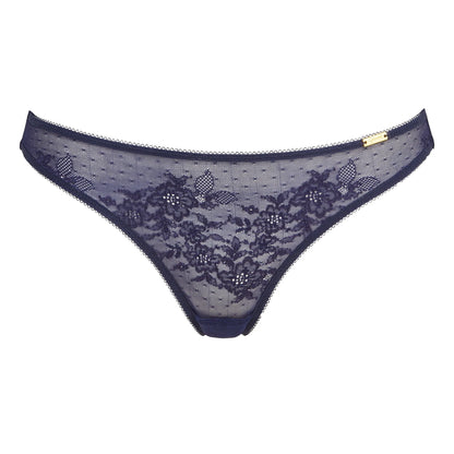 Gossard Glossies Lace Eclipse Sheer Thong Panty by Gossard Lingerie