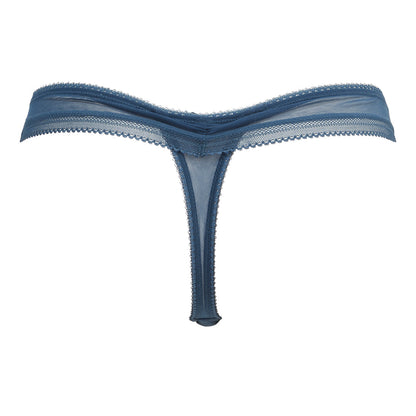Gossard SSheer Lace Thong Panty Swirl
