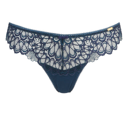 Gossard SSheer Lace Thong Panty Swirl
