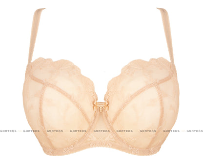Gorteks Bianca Embroidered Full Figure Bra