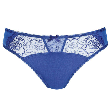 Gorteks Pamela Sapphire Semi Sheer Thong Panty