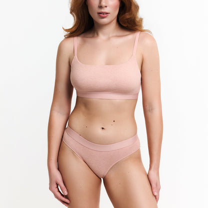 Organic Botanical-Dyed Mid-Rise Brief