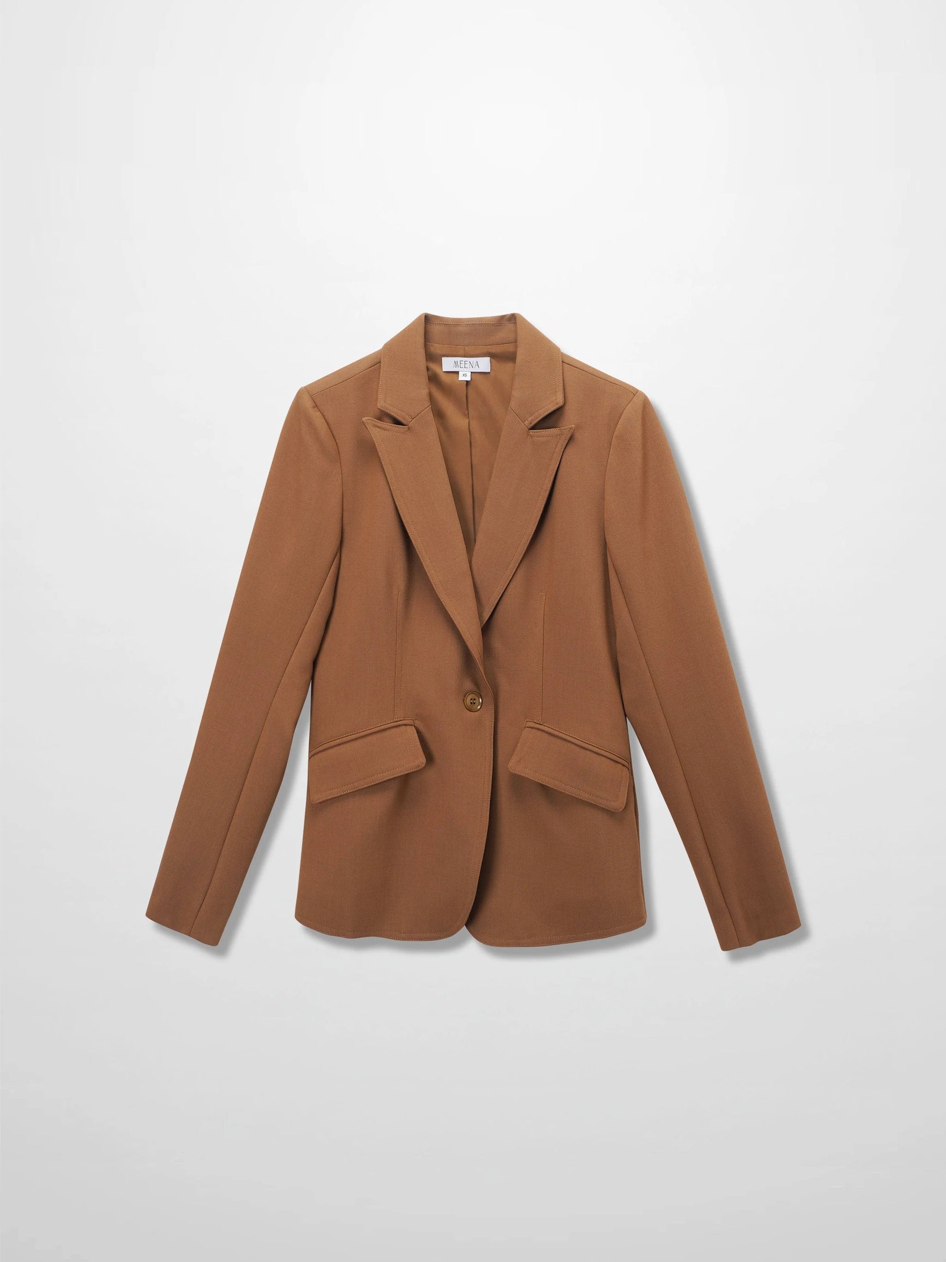 Classic Blazer-Camel by MEENA