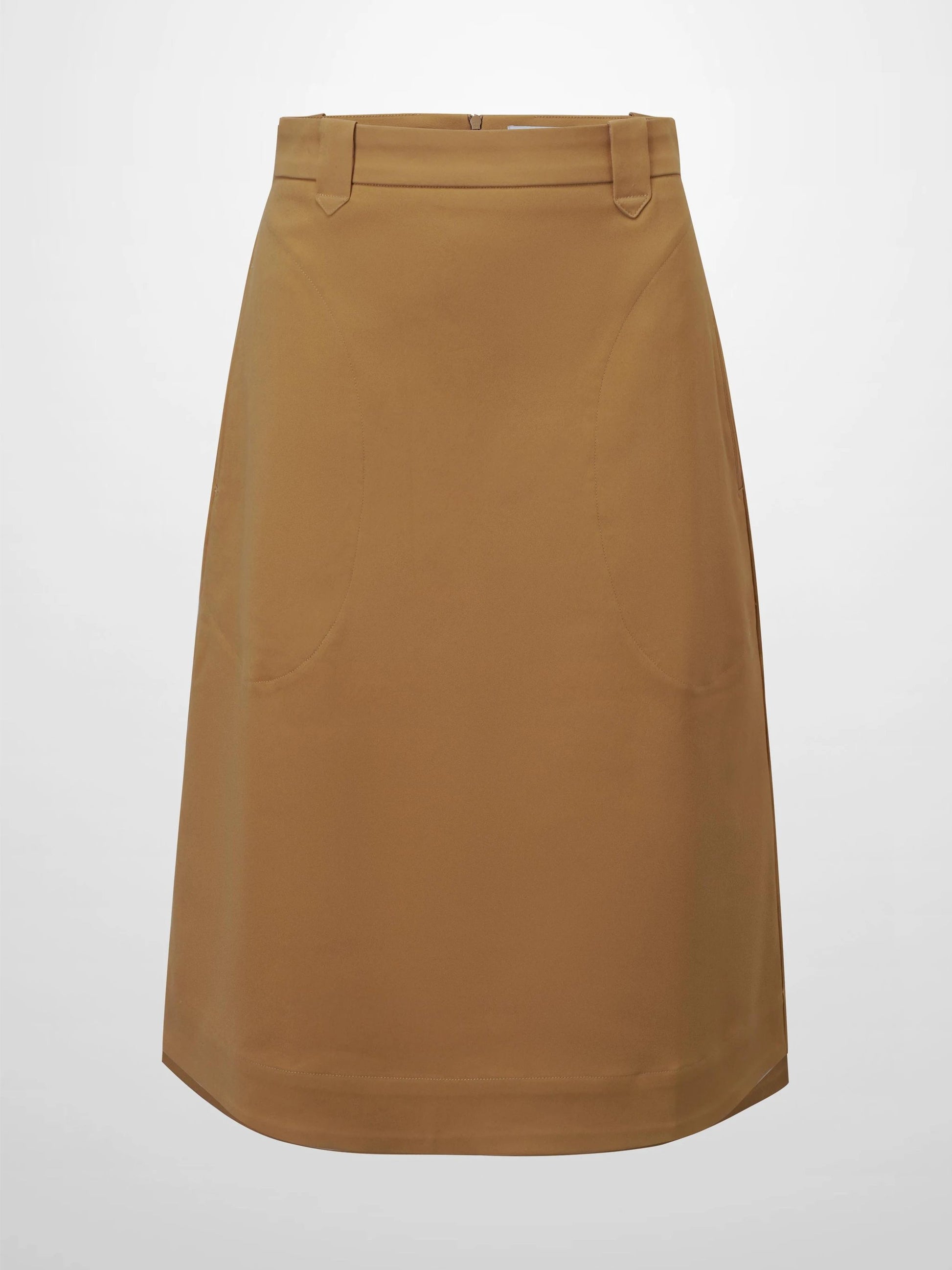 Basic A-Line Skirt-Trench by HAILEY
