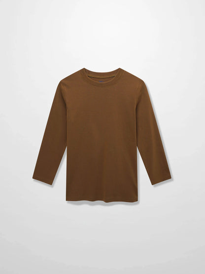 CLASSIC TEE 3Q-BROWN by MELI