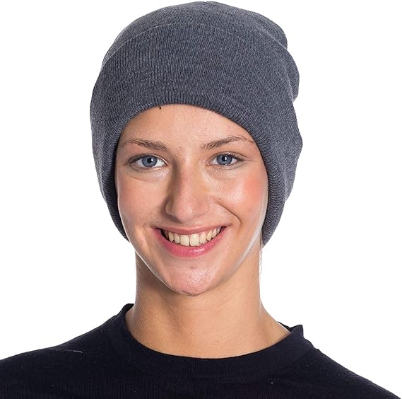 Soft Knit Winter Beanie for Women Warm Stretchy Acrylic Hat 1 Pack - Ansley Effect