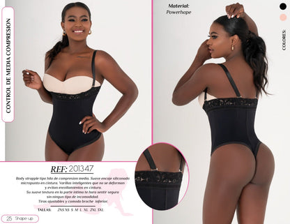 Strapless Bodysuit Thong - 201347 - Ansley Effect