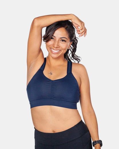 Y-Back Bra – Night Swim Navy by Handful