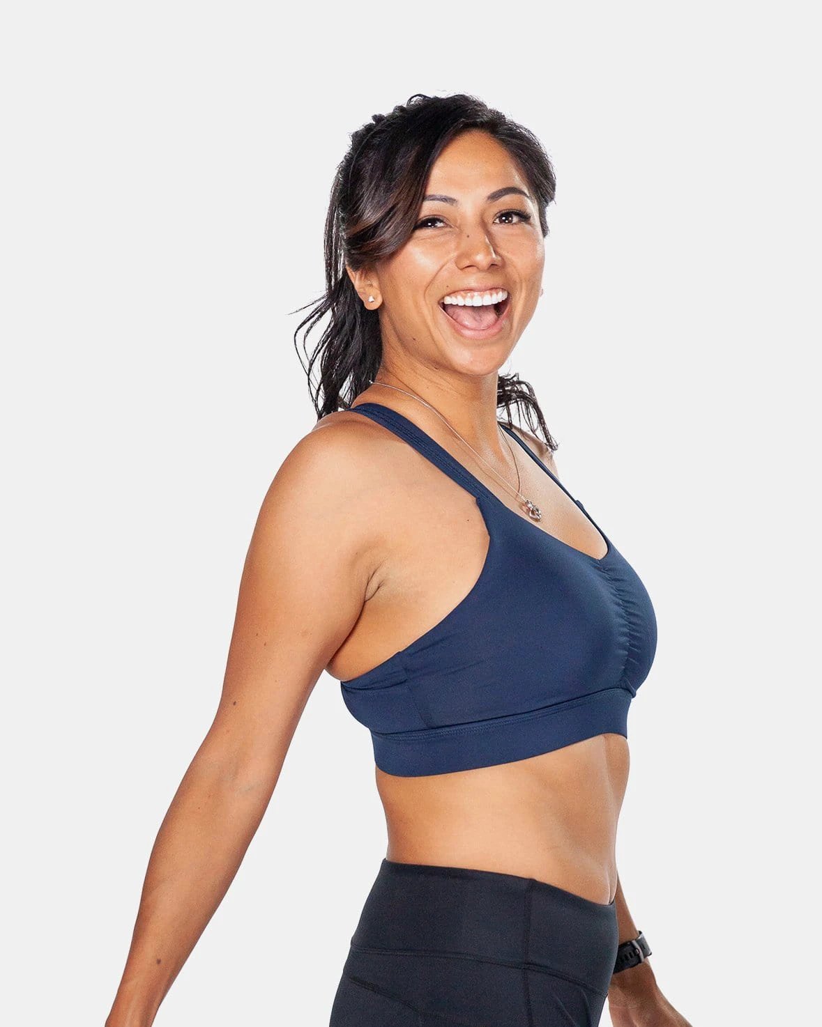Y-Back Bra – Night Swim Navy by Handful