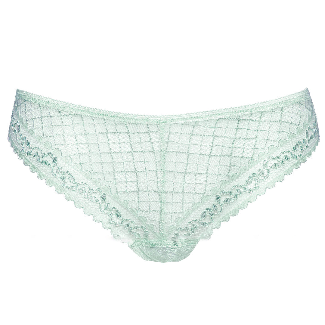 Gorteks Minty Soft Sheer Lace Thong Panty