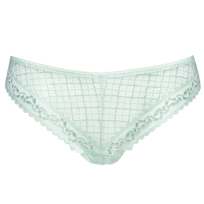Gorteks Minty Soft Sheer Lace Thong Panty