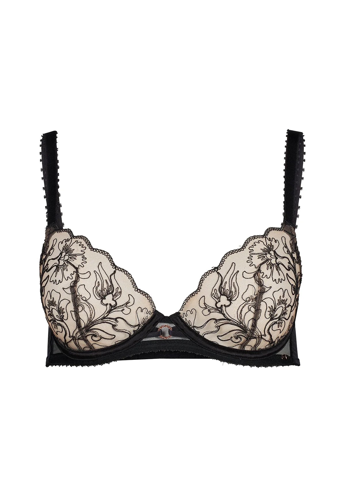 Gossard VIP Fleur de Nuit Sheer Demi Bra