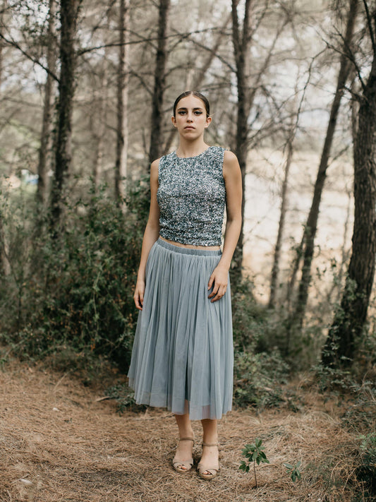 INES SKIRT MIDI